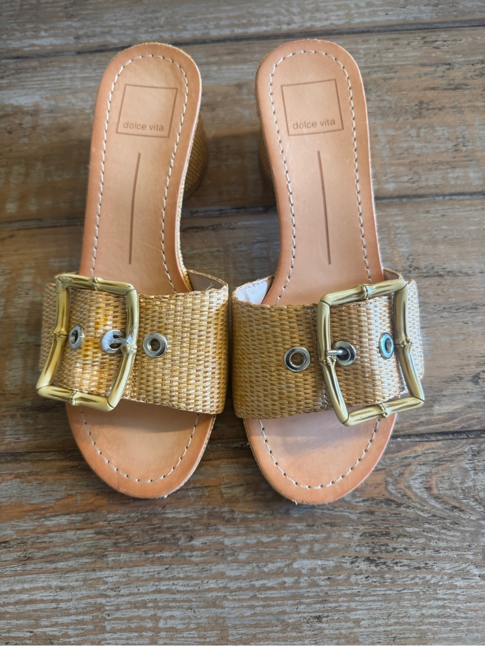 Dolce Vita woven sandals. Size 7. Worn once